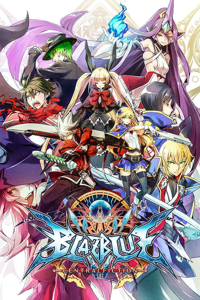 BlazBlue Central Fiction Video Game Poster