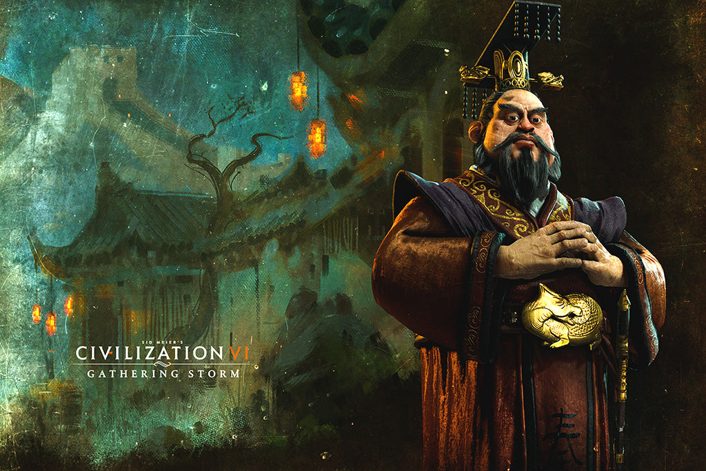 Civilization VI Gathering Storm Game Poster