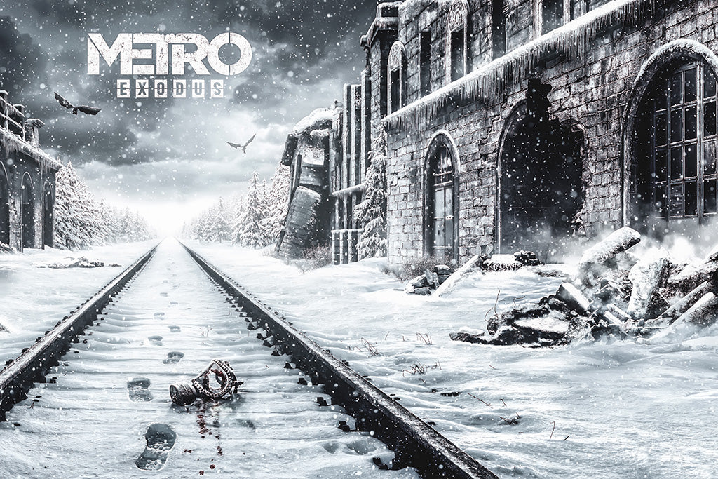 Metro Exodus Video Game Poster