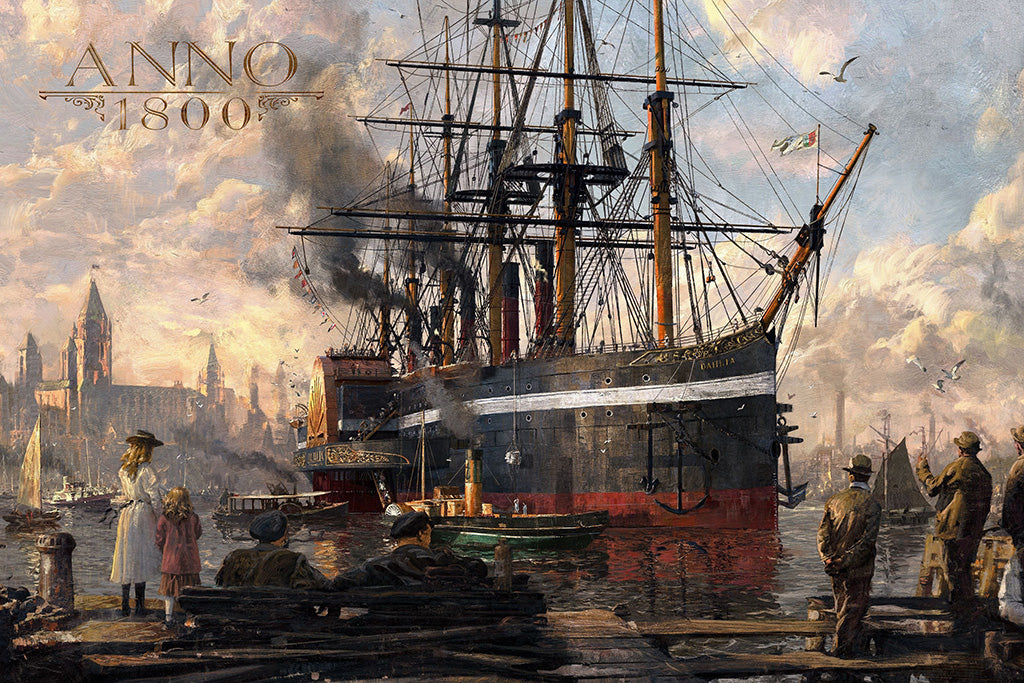 Anno 1800 Video Game Poster
