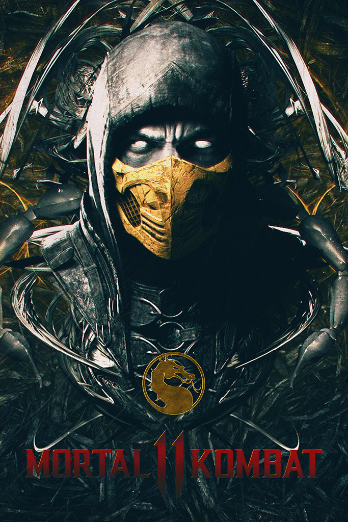 Mortal Kombat 11 Game Poster