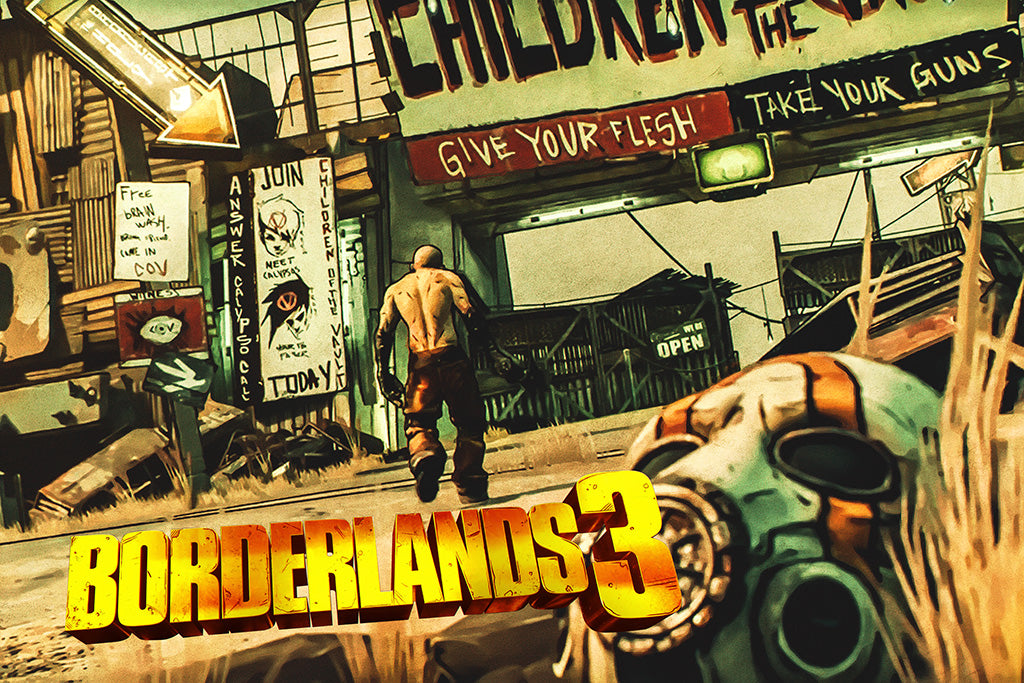Borderlands 3 Games Poster