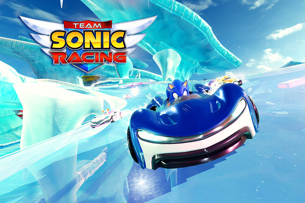 Team Sonic Racing Video Game Poster