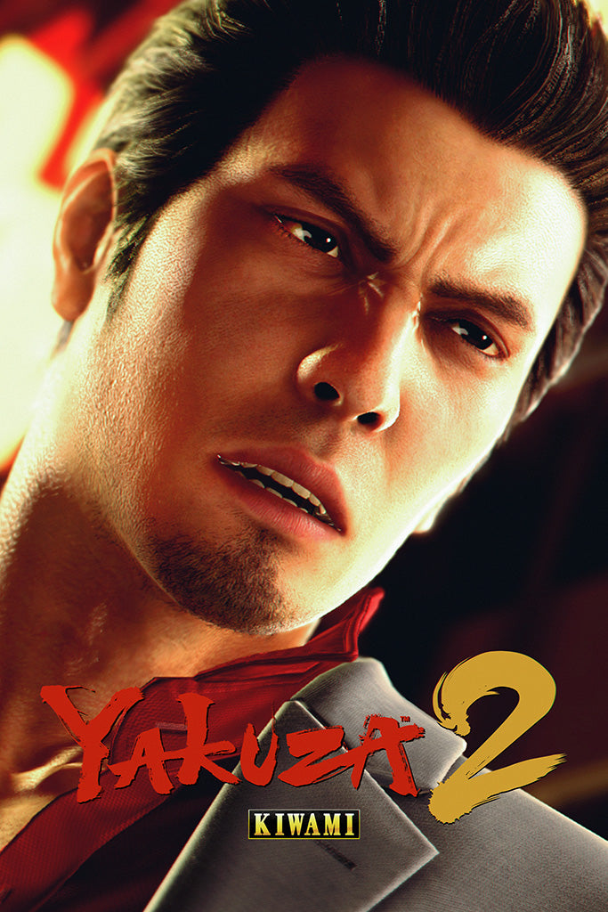 Yakuza Kiwami 2 Video Game Poster