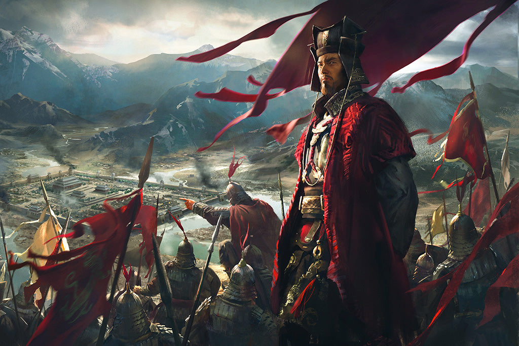 Total War Three Kingdoms Video Game Poster
