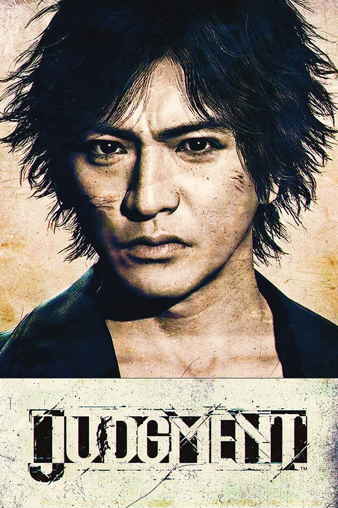 Judgment Video Game Poster