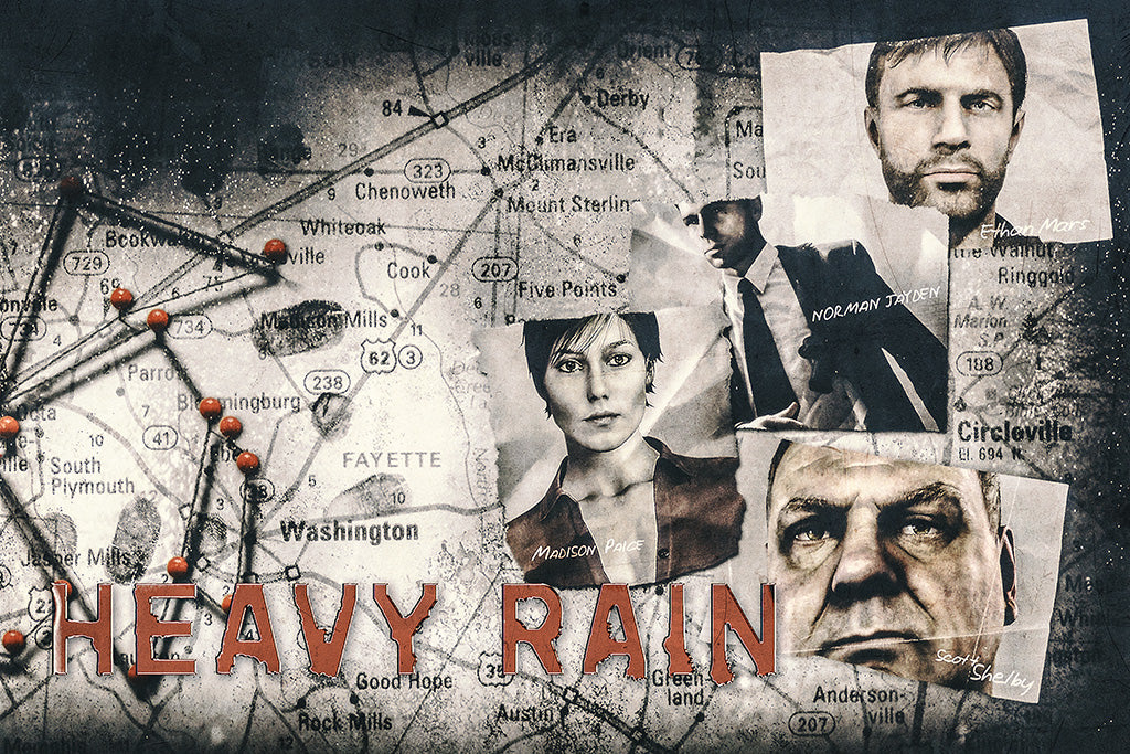 Heavy Rain Game Poster