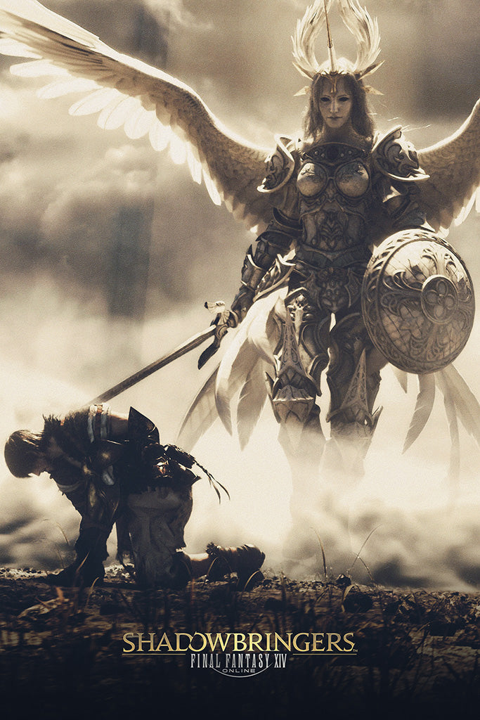 Final Fantasy XIV Shadowbringers Video Game Poster