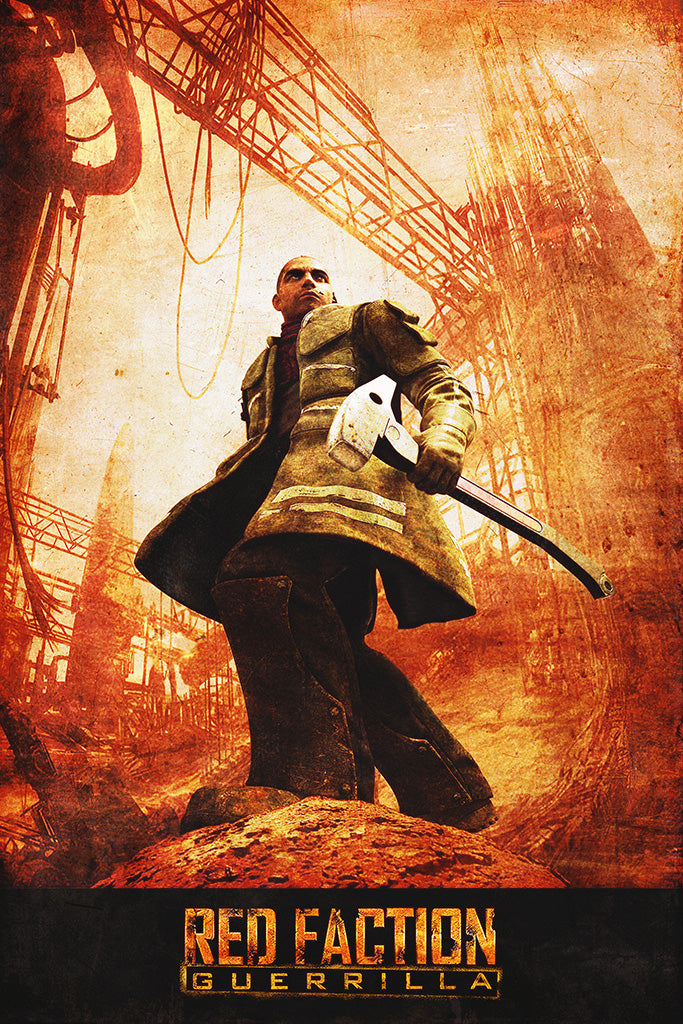 Red Faction Guerrilla Game Poster
