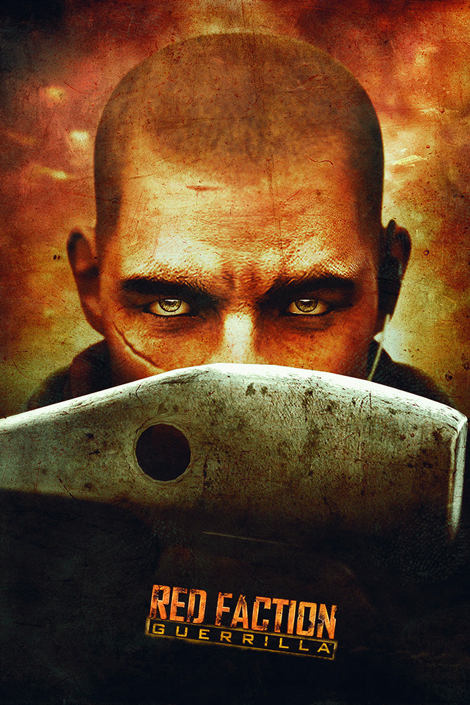 Red Faction Guerrilla Video Game Poster