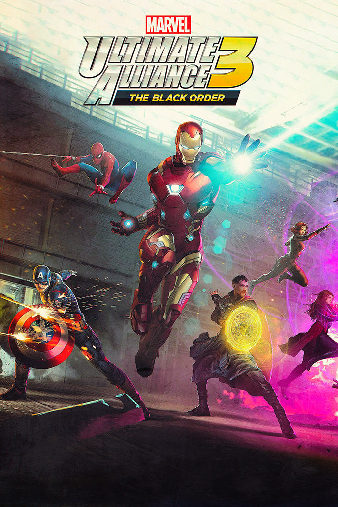 Marvel Ultimate Alliance 3 The Black Order Video Game Poster