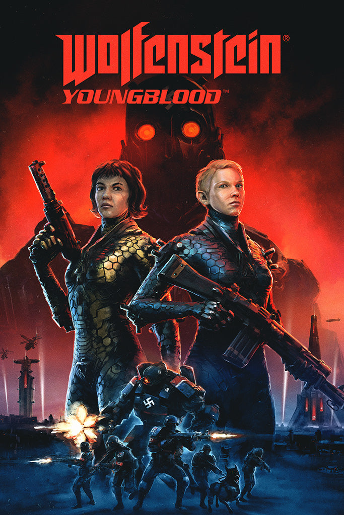 Wolfenstein Youngblood Poster