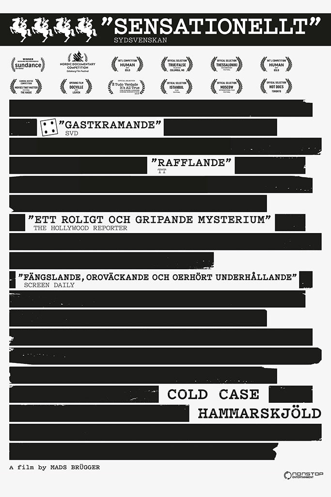 Cold Case Hammarskjöld Poster
