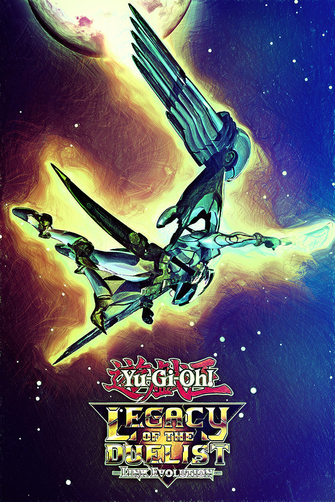 Yu-Gi-Oh! Legacy of the Duelist Link Evolution Video Game Poster