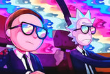 Rick and Morty x Run The Jewels Oh Mama Poster