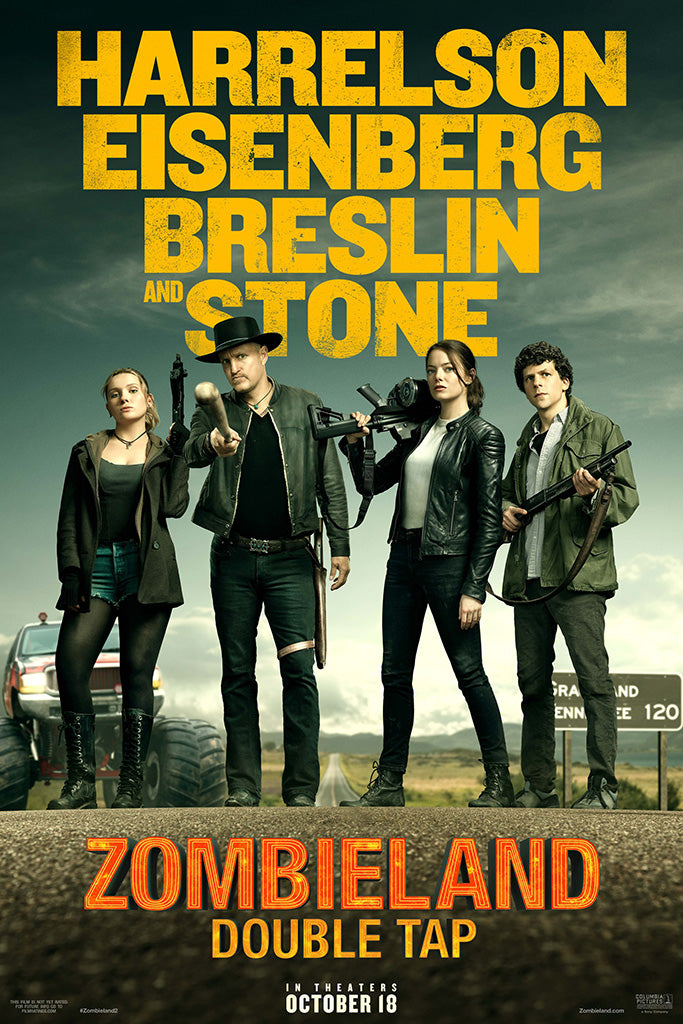 Zombieland Double Tap Film Poster