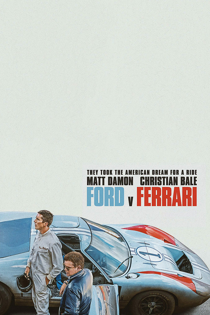 Ford V Ferrari Movie Poster