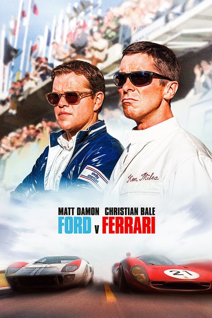 Poster Ford V Ferrari On Amazon Prime Ferrari Movie Ken Miles Ford
