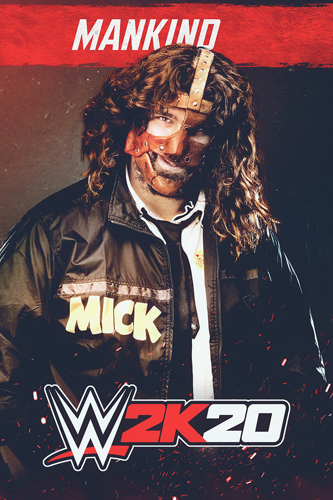 WWE 2K20 Game Poster