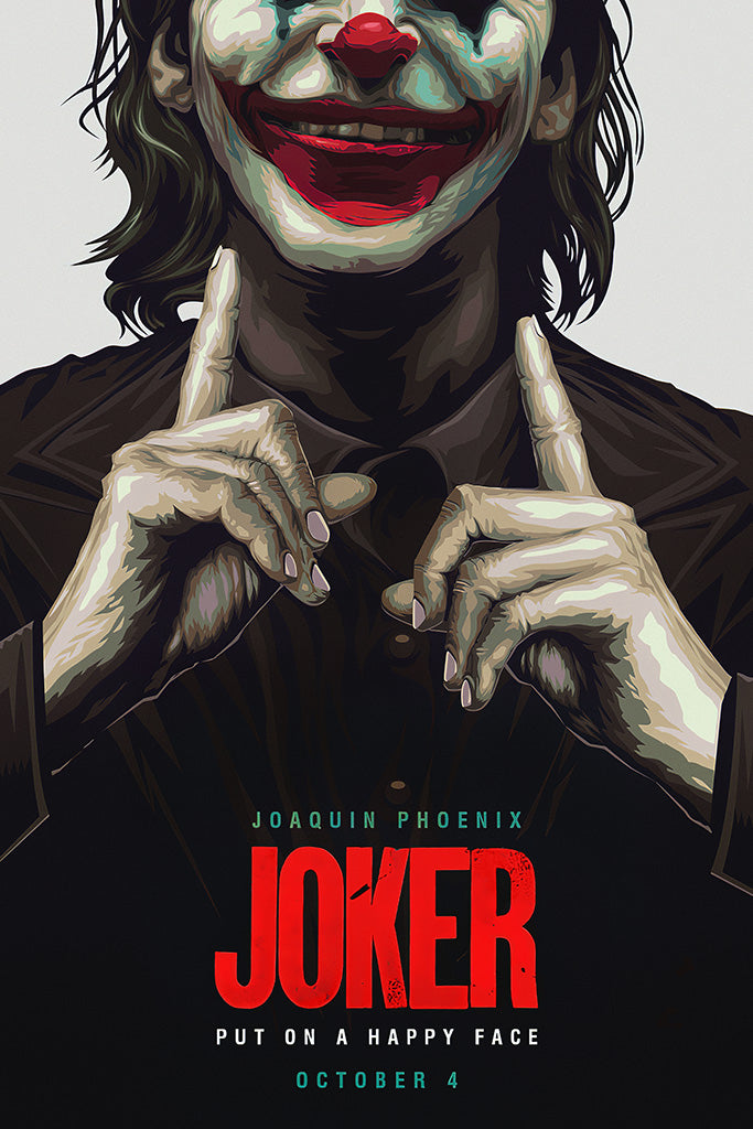 parade dækning Rustik Joker Joaquin Phoenix Poster – My Hot Posters
