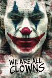 Joker 2019 We Are All Clowns Poster