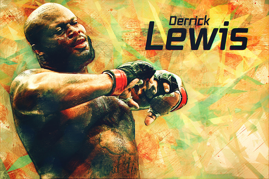 Derrick Lewis UFC Poster