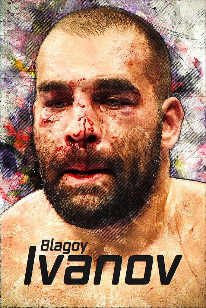 Blagoy Ivanov UFC Poster