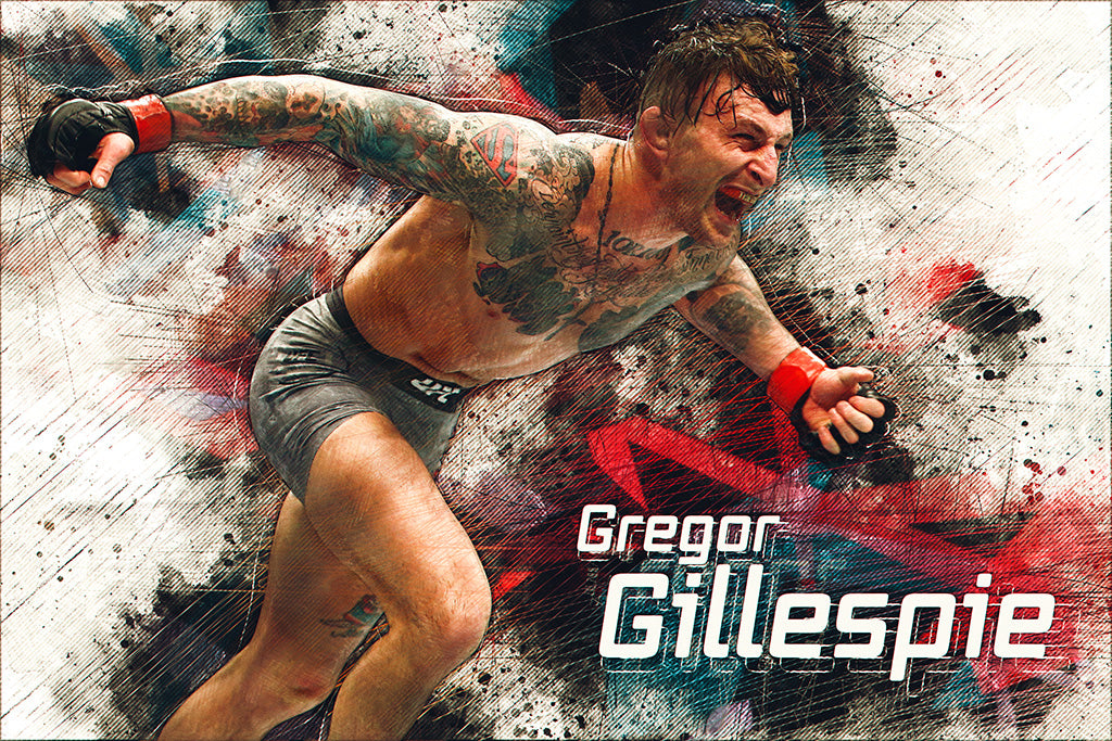 Gregor Gillespie UFC Poster