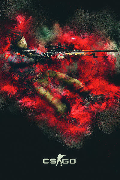 Counter Strike Global Offensive Fan Art Poster – My Hot Posters