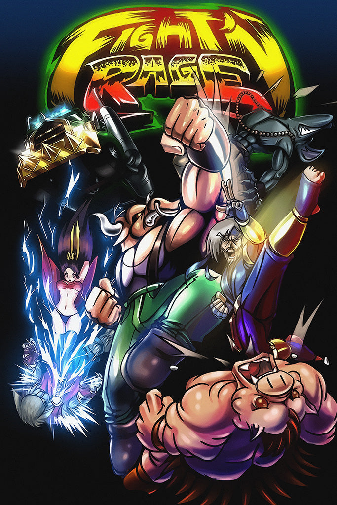 Fight'N Rage Game Poster