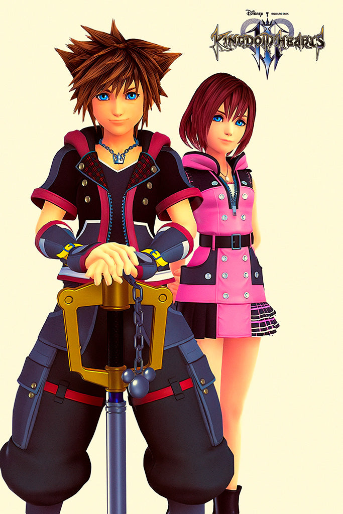 Kingdom Hearts 3 Re Mind DLC Video Game Poster