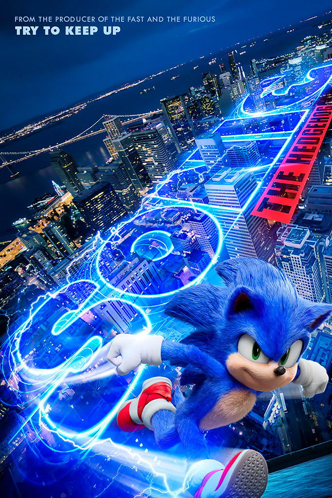 Sonic the Hedgehog Movie Poster