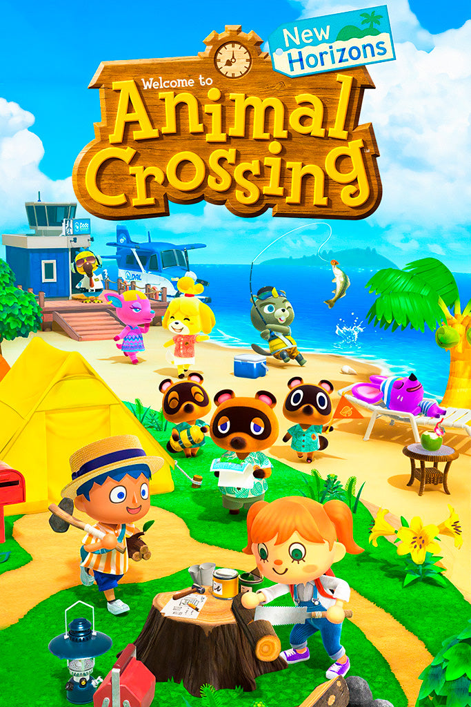 Animal Crossing Switch New Horizons Poster