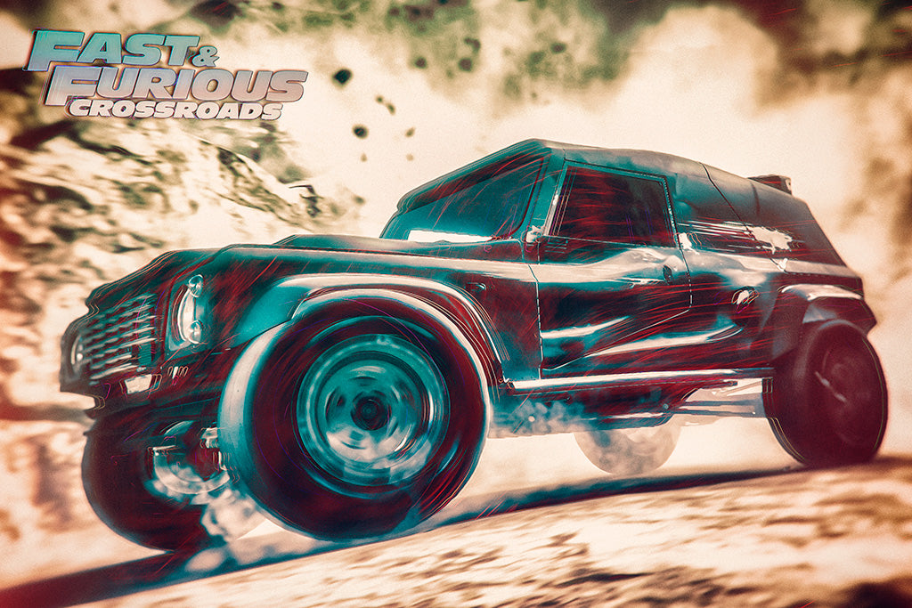 Fast & Furious Crossroads Video Game Poster