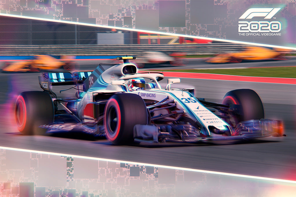 F1 2020 Video Game Poster