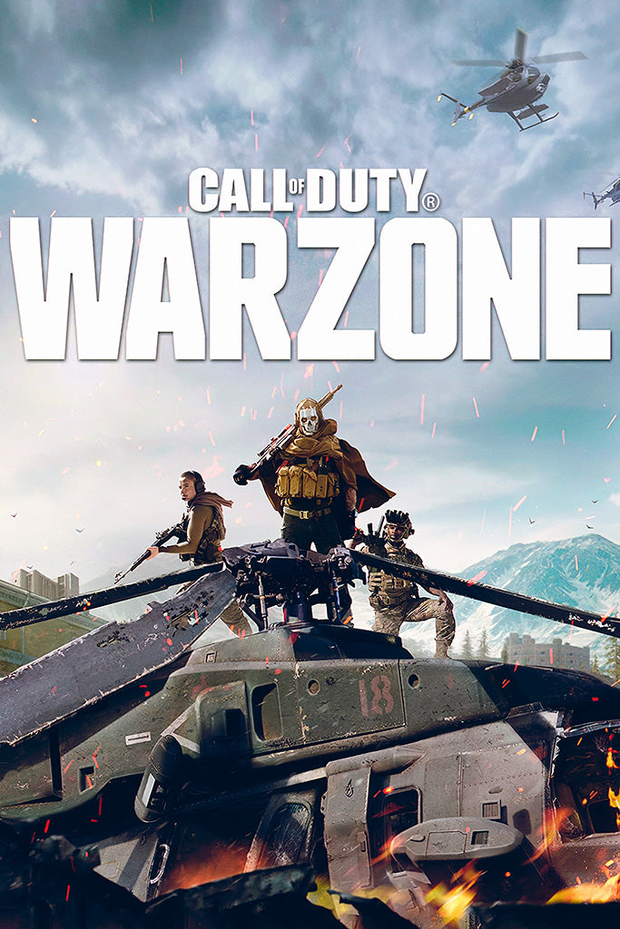 Call of Duty Warzone Season 5 Video Game Poster