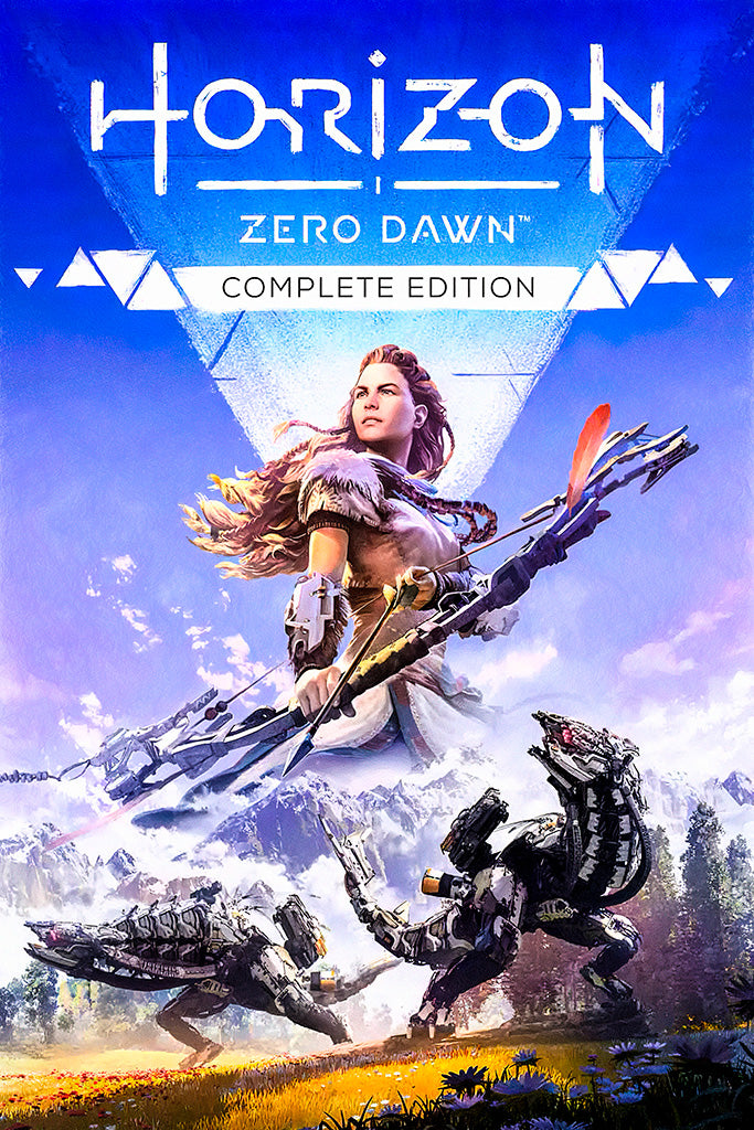 Horizon Zero Dawn - Complete Edition Poster Emoldurado, Quadro em