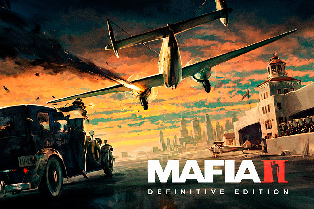 Mafia Definitive Edition Video Game Poster