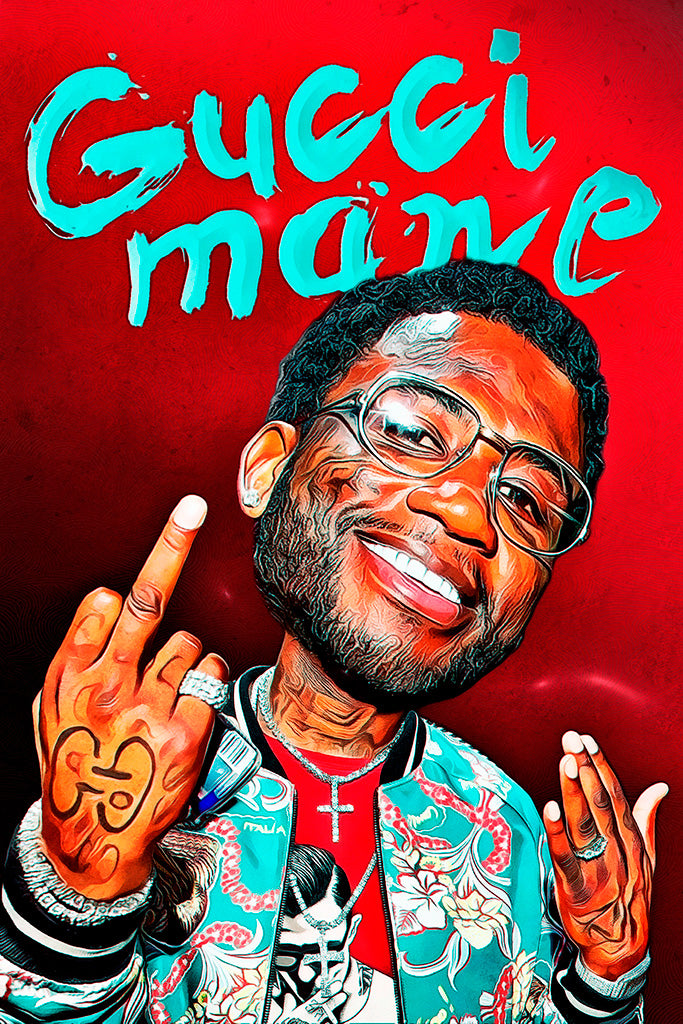 Gucci Mane Rapper Poster