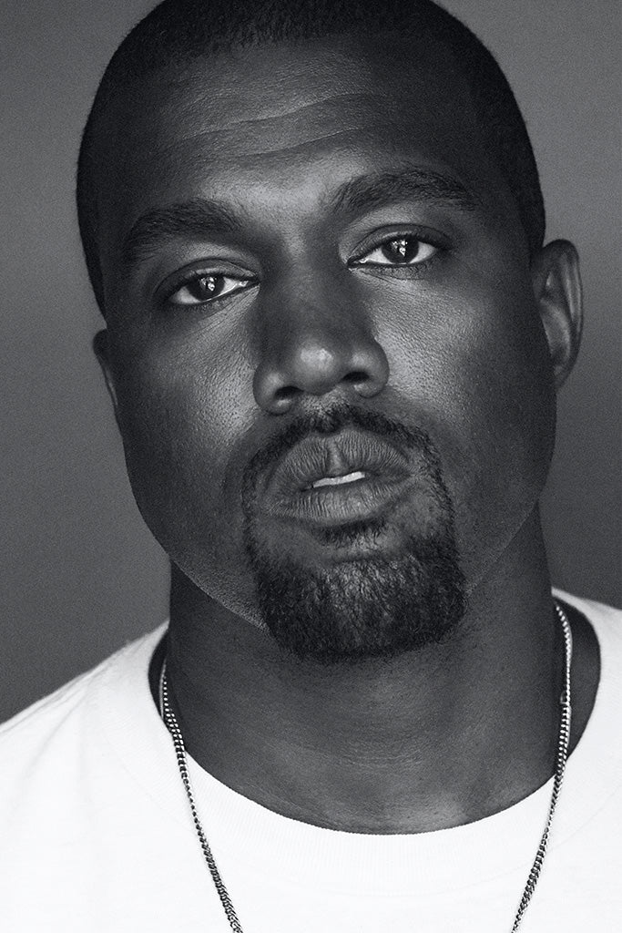 Kanye West B/W Poster
