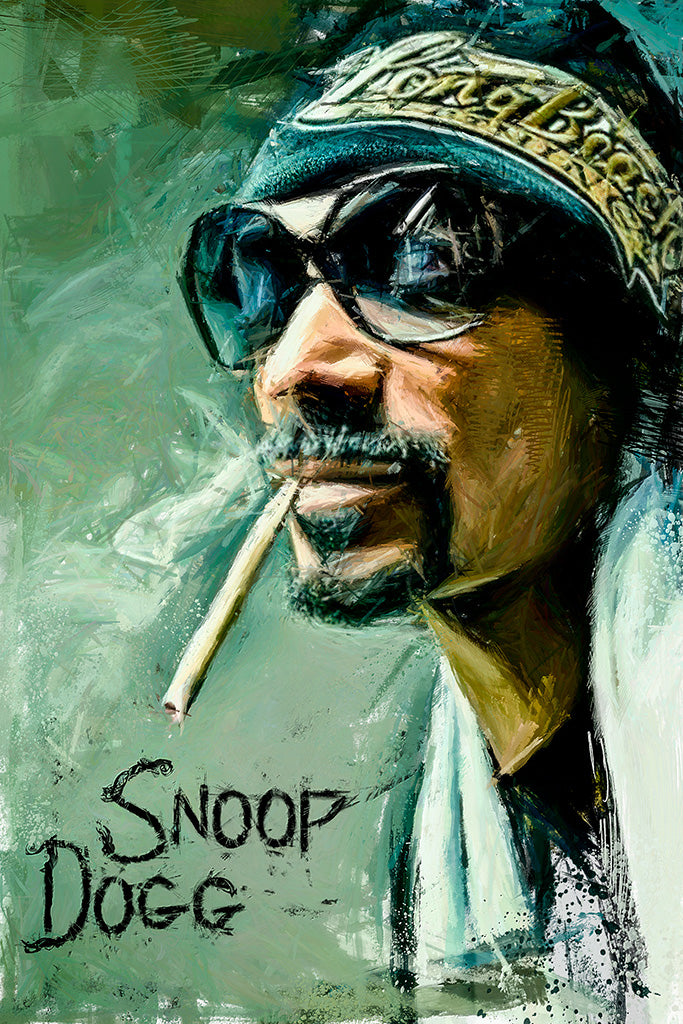 Snoop Dogg Smoking Poster
