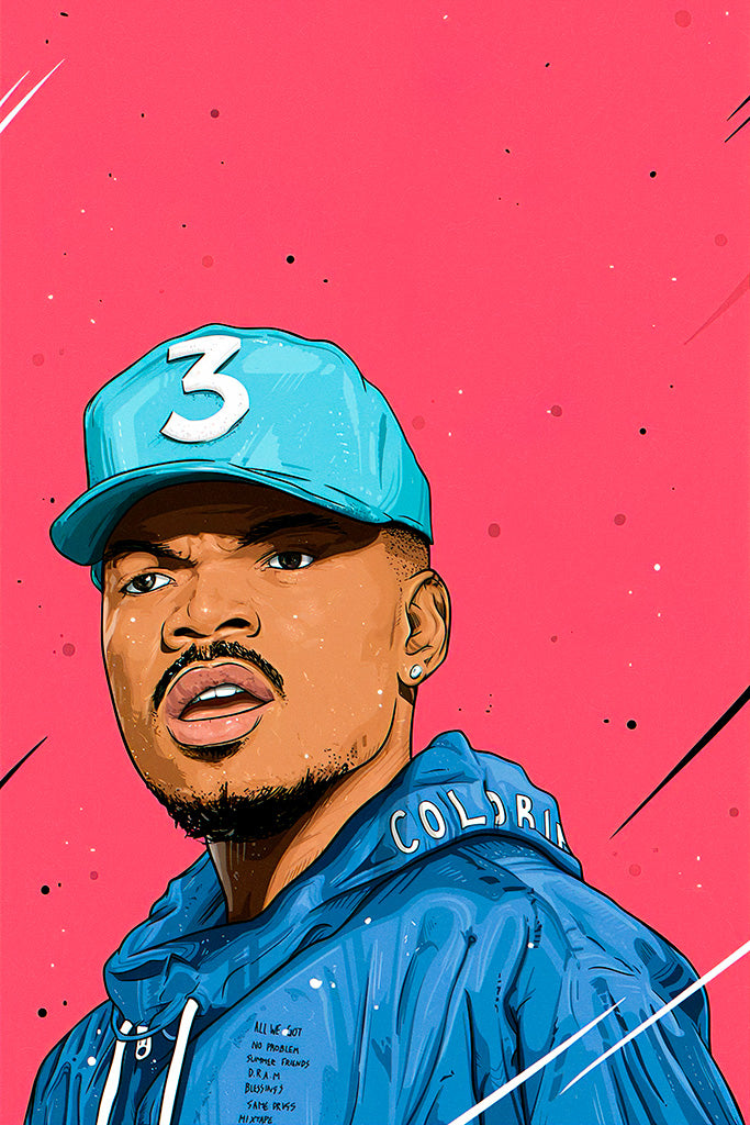 Chance The Rapper Hip-Hop Poster