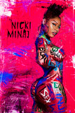 Nicki Minaj Art Poster