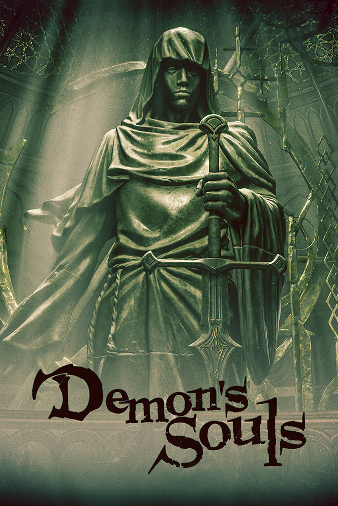 Demon's Souls Video Game Poster Key Art 
