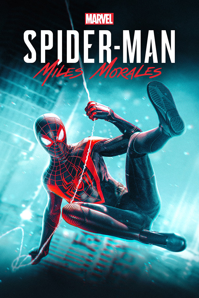 Spider-Man Miles Morales Poster – My Hot Posters