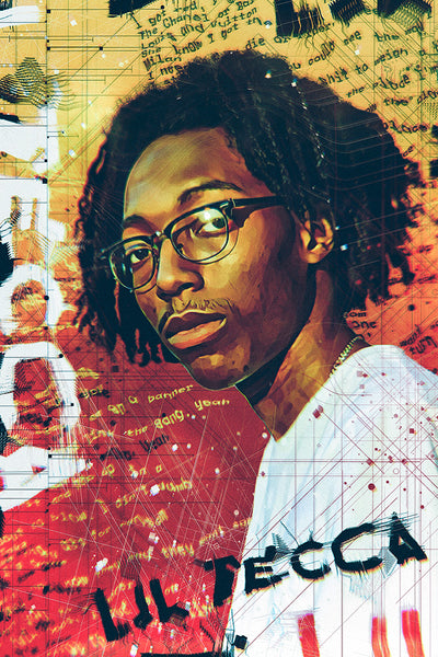 Tec Rapper Posters Lil Tecca Rapper Poster – My Hot Posters