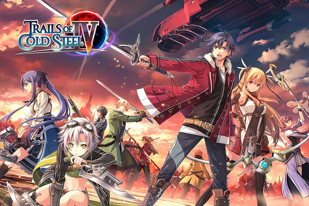 The Legend of Heroes Trails of Cold Steel IV Game Poster
