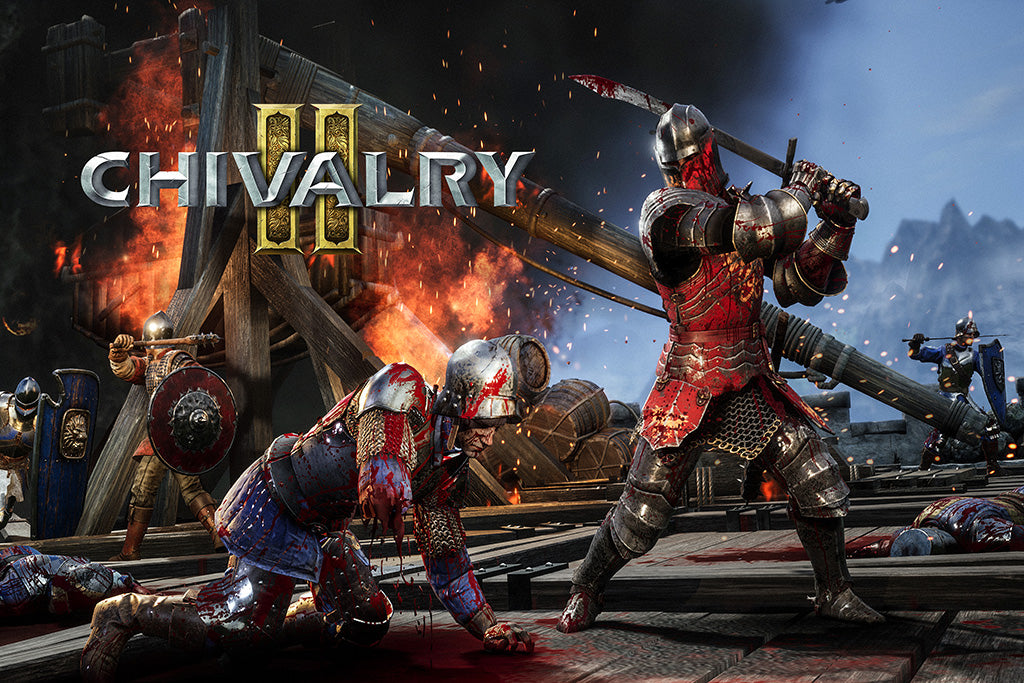 Chivalry 2 Video Game Poster