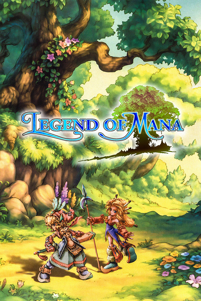 Legend of Mana Video Game Poster