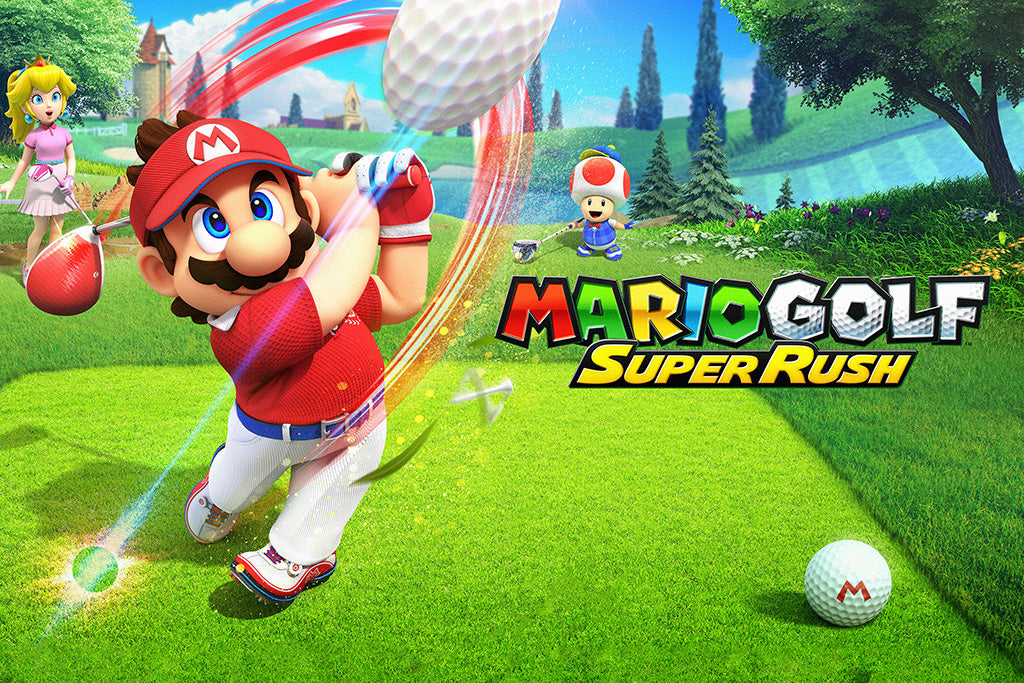 Mario Golf Super Rush Poster